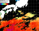 ひまわり人工衛星:黒潮域,14:59JST,1時間合成画像