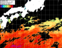 ひまわり人工衛星:黒潮域,15:59JST,1時間合成画像