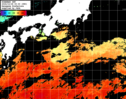 ひまわり人工衛星:黒潮域,18:59JST,1時間合成画像