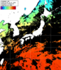 ひまわり人工衛星:日本全域,03:59JST,1時間合成画像