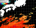 ひまわり人工衛星:黒潮域,04:59JST,1時間合成画像
