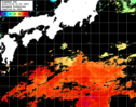 ひまわり人工衛星:黒潮域,10:59JST,1時間合成画像