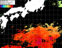 ひまわり人工衛星:黒潮域,13:59JST,1時間合成画像