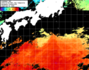 NOAA人工衛星画像:黒潮域, 1日合成画像(2024/10/29UTC)
