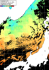 ひまわり人工衛星:日本海,08:59JST,1時間合成画像