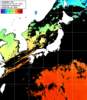 ひまわり人工衛星:日本全域,03:59JST,1時間合成画像