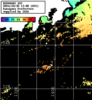 ひまわり人工衛星:神奈川県近海,22:59JST,1時間合成画像