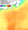 NOAA人工衛星画像:神奈川県近海, 1週間合成画像(2024/10/24～2024/10/30UTC)