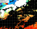 ひまわり人工衛星:黒潮域,15:59JST,1時間合成画像