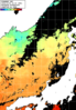 ひまわり人工衛星:日本海,11:59JST,1時間合成画像
