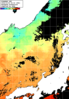 ひまわり人工衛星:日本海,14:59JST,1時間合成画像