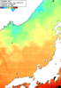 NOAA人工衛星画像:日本海, 1日合成画像(2024/10/30UTC)