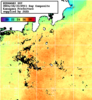 NOAA人工衛星画像:神奈川県近海, 1日合成画像(2024/10/31UTC)