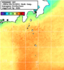 NOAA人工衛星画像:神奈川県近海, 1週間合成画像(2024/10/25～2024/10/31UTC)