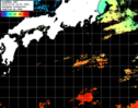 ひまわり人工衛星:黒潮域,00:59JST,1時間合成画像
