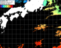 ひまわり人工衛星:黒潮域,01:59JST,1時間合成画像