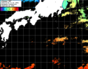 ひまわり人工衛星:黒潮域,02:59JST,1時間合成画像