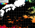 ひまわり人工衛星:黒潮域,12:59JST,1時間合成画像