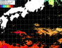 ひまわり人工衛星:黒潮域,16:59JST,1時間合成画像