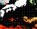 ひまわり人工衛星:黒潮域,17:59JST,1時間合成画像