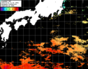 ひまわり人工衛星:黒潮域,20:59JST,1時間合成画像