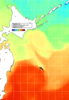 NOAA人工衛星画像:親潮域, 1週間合成画像(2024/10/25～2024/10/31UTC)