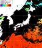 ひまわり人工衛星:日本全域,20:59JST,1時間合成画像