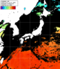 ひまわり人工衛星:日本全域,21:59JST,1時間合成画像