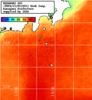 NOAA人工衛星画像:神奈川県近海, 1週間合成画像(2024/10/26～2024/11/01UTC)