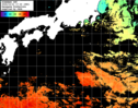 ひまわり人工衛星:黒潮域,02:59JST,1時間合成画像