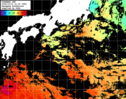ひまわり人工衛星:黒潮域,06:59JST,1時間合成画像