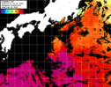 ひまわり人工衛星:黒潮域,11:59JST,1時間合成画像
