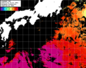 ひまわり人工衛星:黒潮域,14:59JST,1時間合成画像