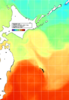 NOAA人工衛星画像:親潮域, 1週間合成画像(2024/10/26～2024/11/01UTC)