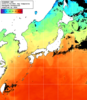 NOAA人工衛星画像:日本全域, 1日合成画像(2024/11/02UTC)