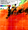 NOAA人工衛星画像:神奈川県近海, 1日合成画像(2024/11/02UTC)