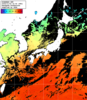 ひまわり人工衛星:日本全域,01:59JST,1時間合成画像