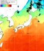 NOAA人工衛星画像:日本全域, 1日合成画像(2024/11/03UTC)