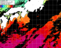 ひまわり人工衛星:黒潮域,02:59JST,1時間合成画像