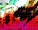 ひまわり人工衛星:黒潮域,08:59JST,1時間合成画像