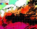 ひまわり人工衛星:黒潮域,17:59JST,1時間合成画像