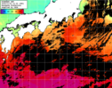 ひまわり人工衛星:黒潮域,19:59JST,1時間合成画像
