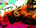ひまわり人工衛星:黒潮域,20:59JST,1時間合成画像