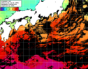 ひまわり人工衛星:黒潮域,23:59JST,1時間合成画像