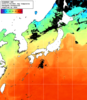 NOAA人工衛星画像:日本全域, 1日合成画像(2024/11/04UTC)