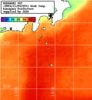 NOAA人工衛星画像:神奈川県近海, 1週間合成画像(2024/10/29～2024/11/04UTC)