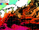 ひまわり人工衛星:黒潮域,01:59JST,1時間合成画像