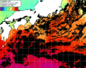 ひまわり人工衛星:黒潮域,02:59JST,1時間合成画像
