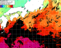 ひまわり人工衛星:黒潮域,11:59JST,1時間合成画像