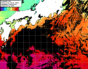 ひまわり人工衛星:黒潮域,17:59JST,1時間合成画像